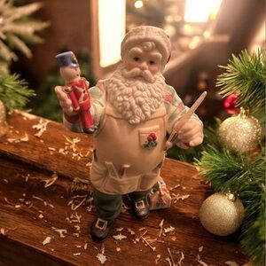 Lenox Santa Toymaker 2001 Limited‎ Edition Christmas Figurine